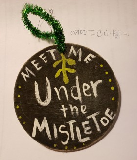 Under the Mistletoe Ornament